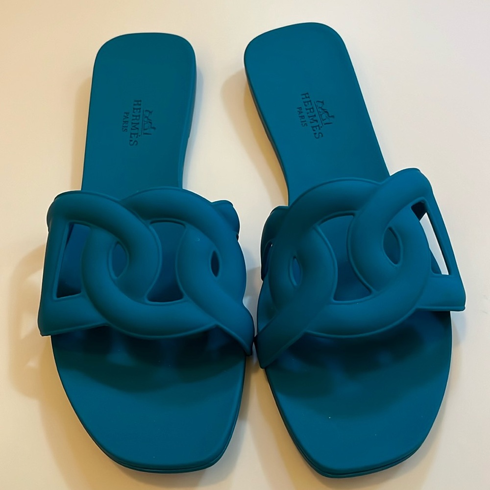 Hermes Aloha Rubber Beach Sandal